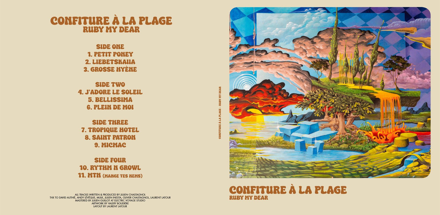 Ruby My Dear - Confiture à la Plage - Gatefold LP