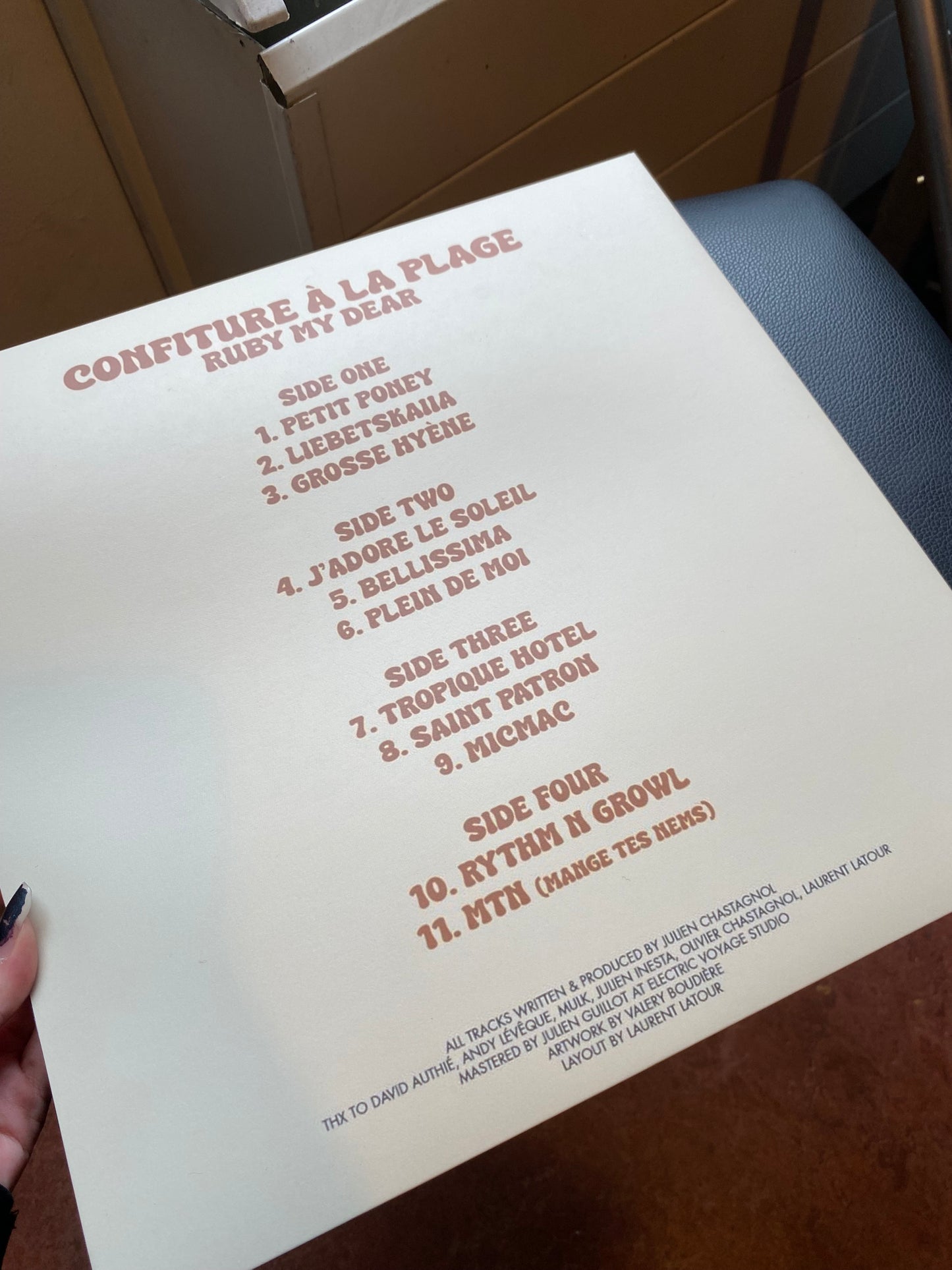 Ruby My Dear - Confiture à la Plage - Gatefold LP