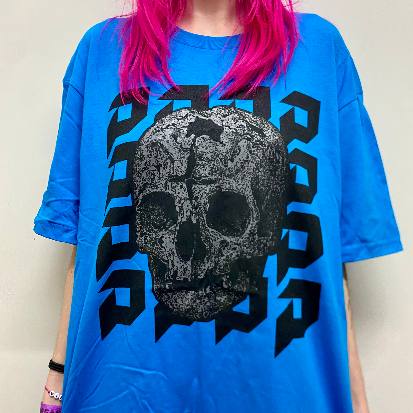 BLUE/RED PRSPCT SKLL T-SHIRT