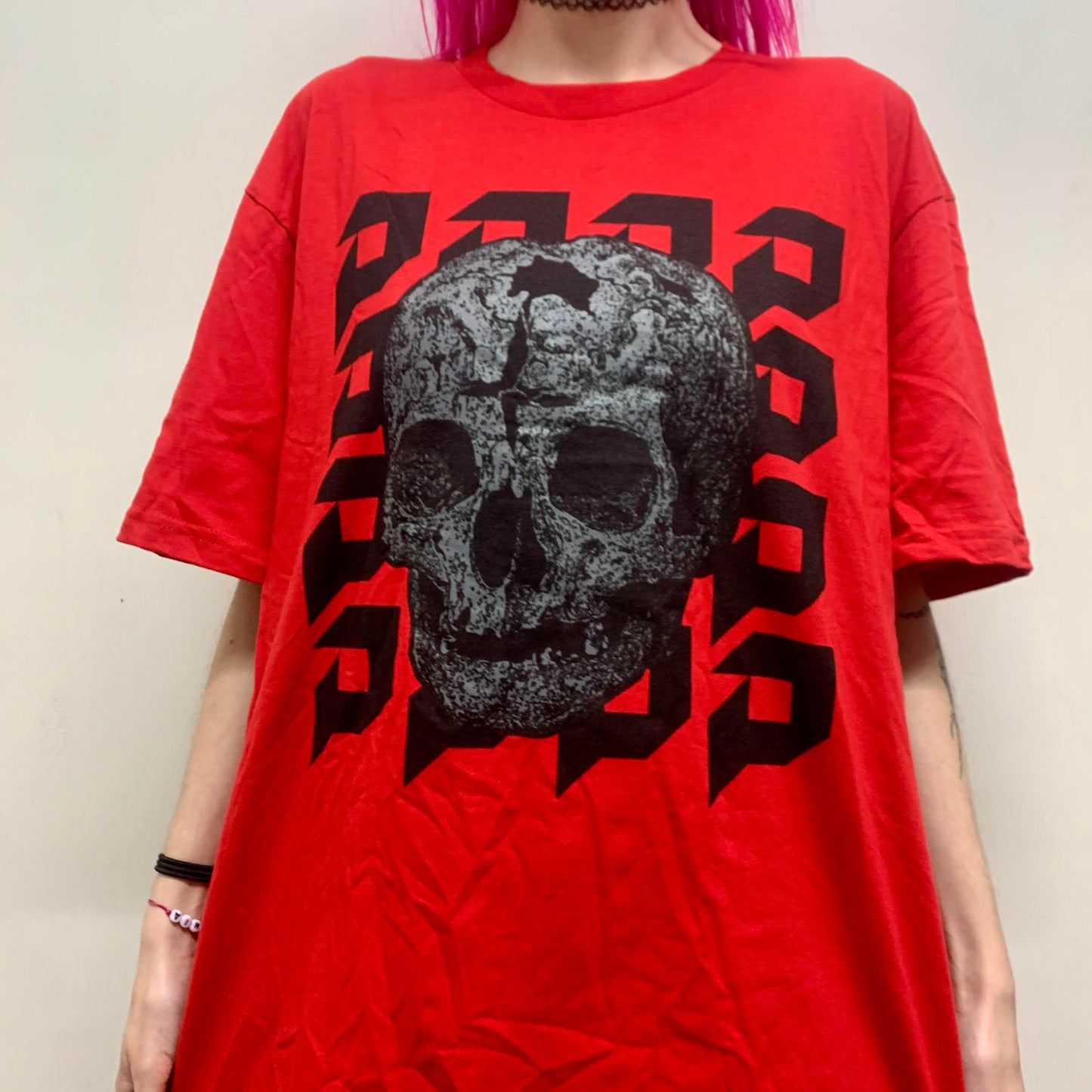BLUE/RED PRSPCT SKLL T-SHIRT