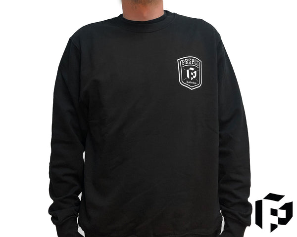 PRSPCT_Shield_crewneck_frontmodel_site